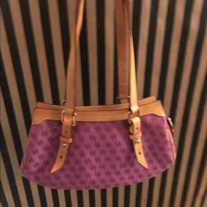 Dooney purple shoulder bag!